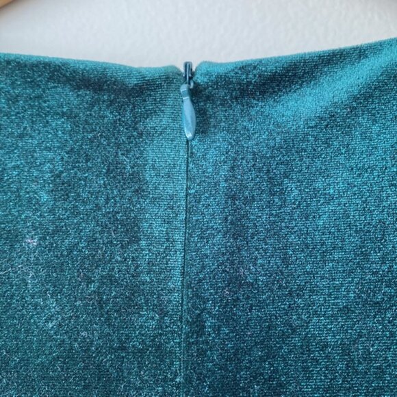 Ricki’s Deep Green Faux Wrap Dress - Picture 6 of 11